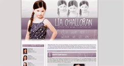 Desktop Screenshot of lia-ohalloran.com